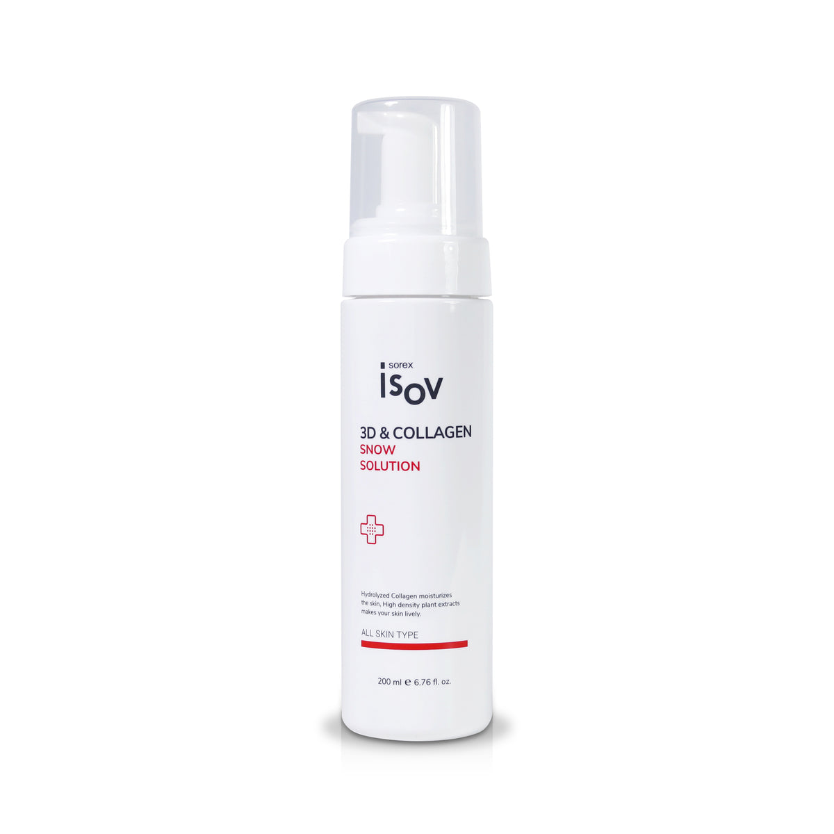 ISOV 3D & Collagen Snow Solution, 200 ml — Toners & tonics