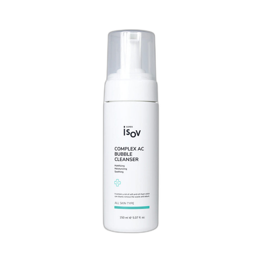 ISOV Complex AC Bubble Cleanser — 150 ml, vrijstaand product
