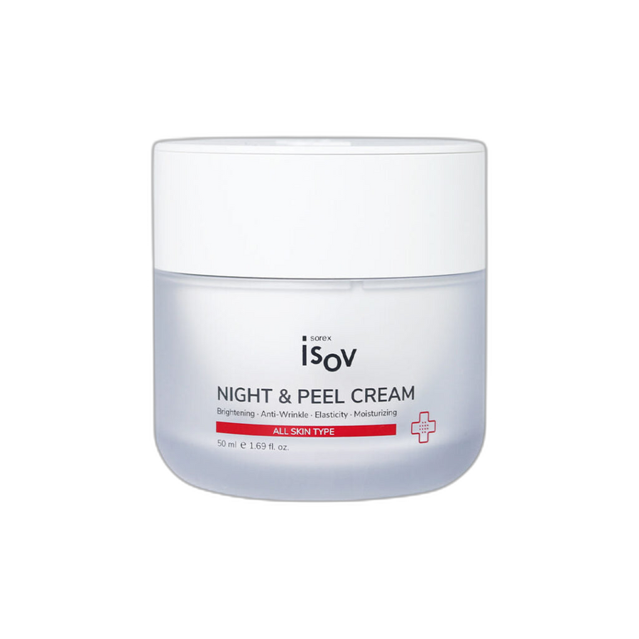 ISOV Night & Peel Cream — 50 ml, vrijstaand product
