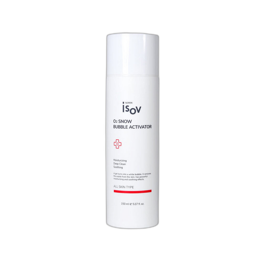 ISOV O2 Snow Bubble Activator — 150 ml, vrijstaand product