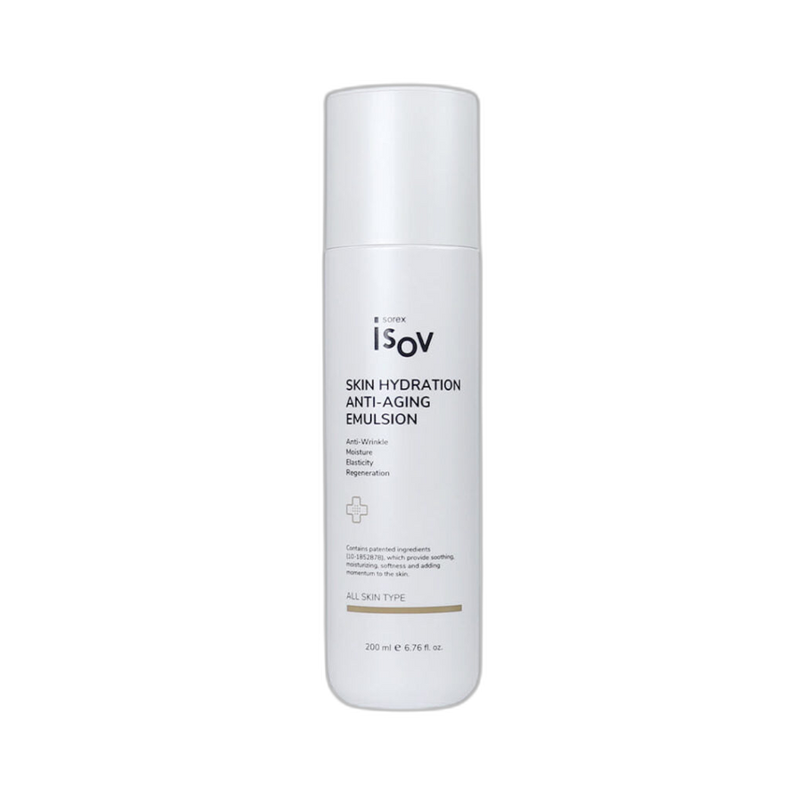 ISOV Skin Hydration Anti-Aging Emulsion — 200 ml, vrijstaand product