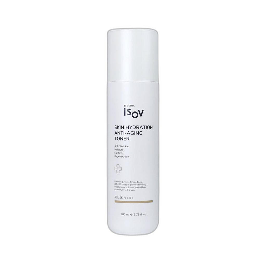 ISOV Skin Hydration Anti-Aging Toner — 200 ml, vrijstaand product