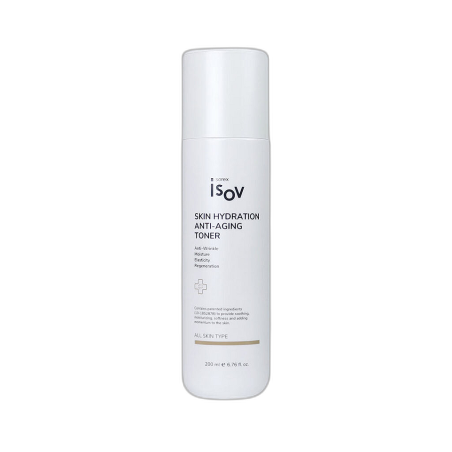 ISOV Skin Hydration Anti-Aging Toner — 200 ml, vrijstaand product