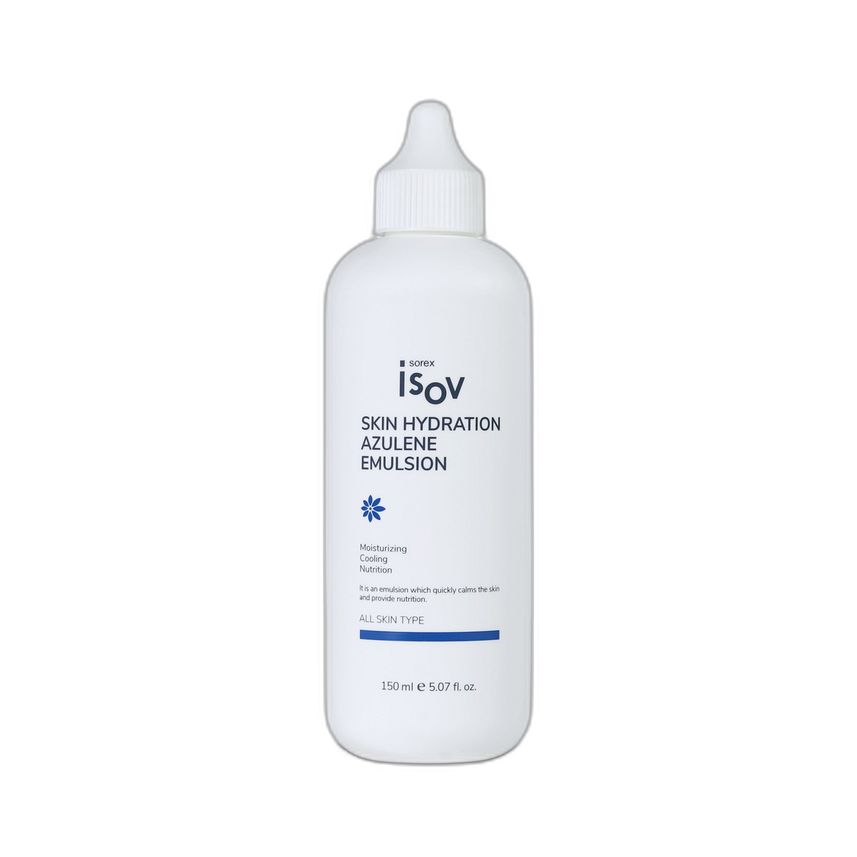 ISOV Skin Hydration Azulene Emulsion — 150 ml, vrijstaand product