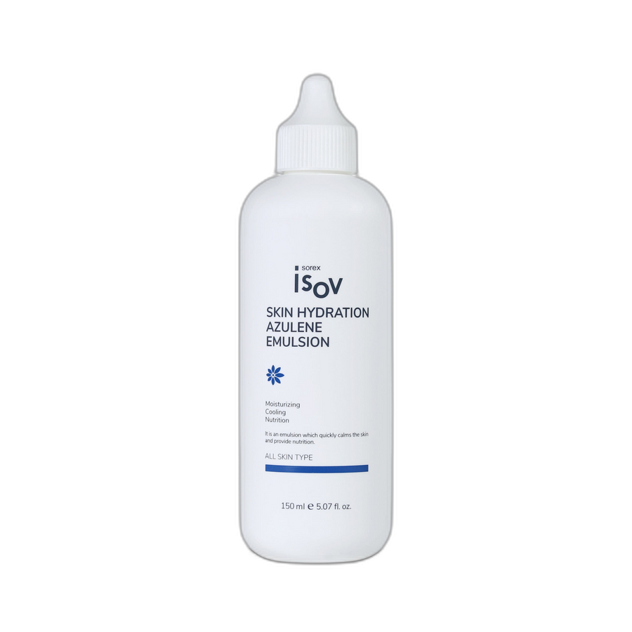 ISOV Skin Hydration Azulene Emulsion — 150 ml, vrijstaand product