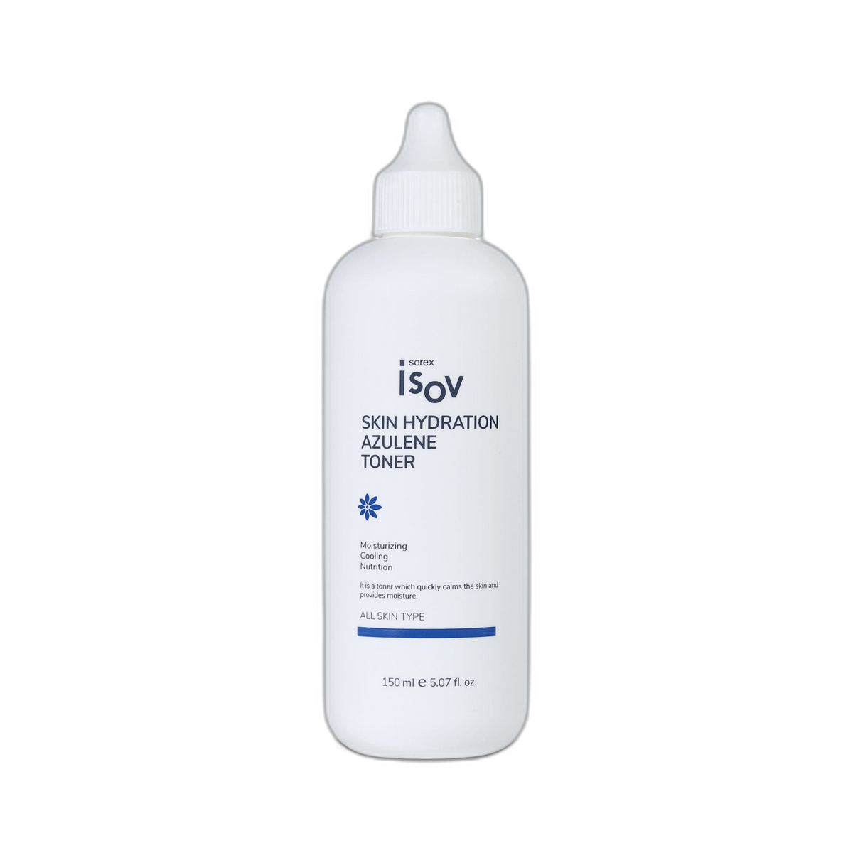 ISOV Skin Hydration Azulene Toner — 150 ml, vrijstaand product