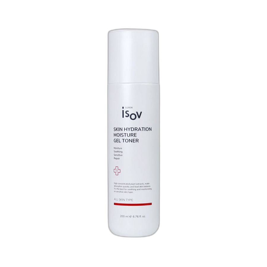 ISOV Skin Hydration Moisture Gel Toner — 200 ml, vrijstaand product