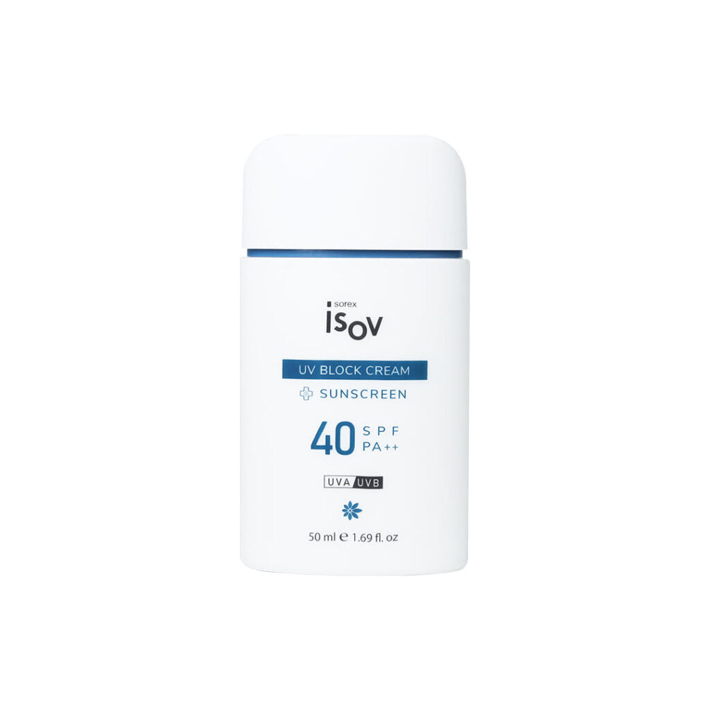 ISOV UV Block Cream SPF 40 PA++, 50 ml — Zonbescherming