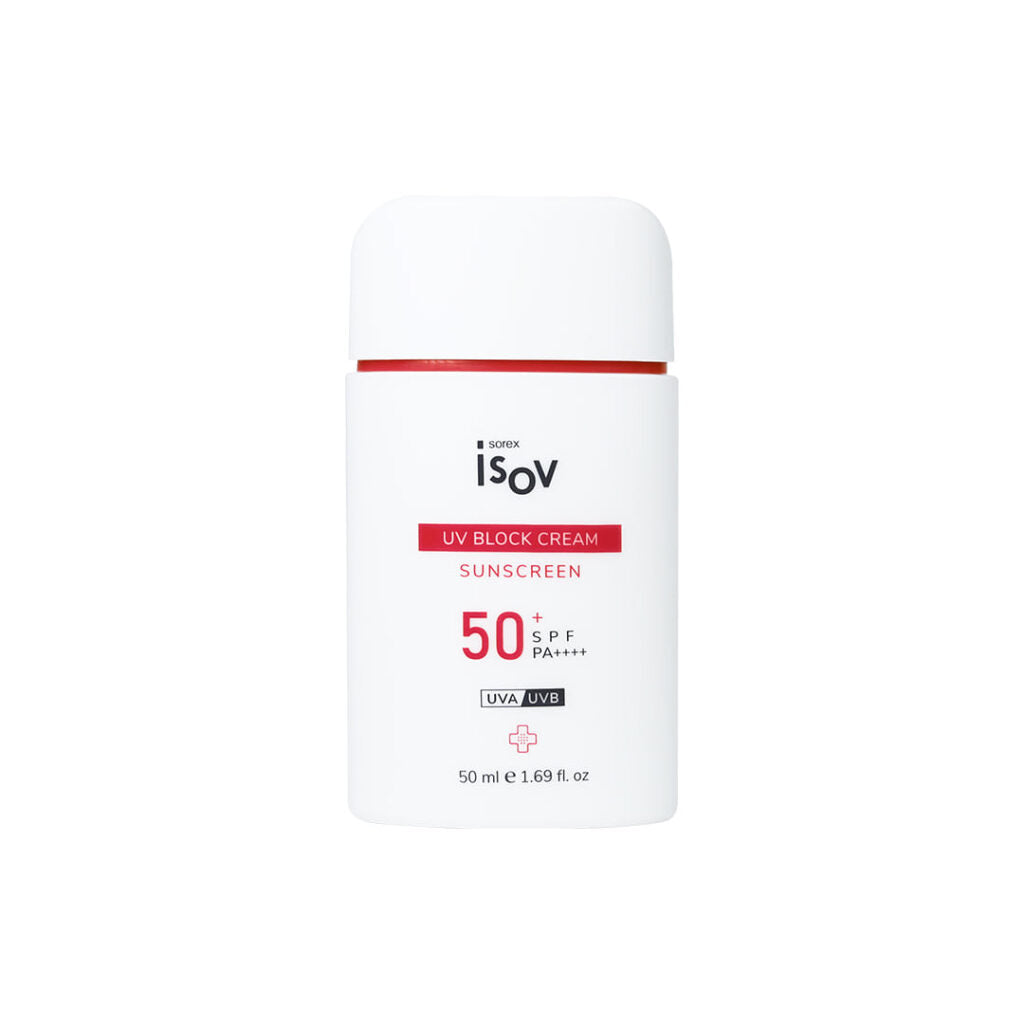 ISOV UV Block Cream SPF 50+ PA++++, 50 ml — Zonbescherming