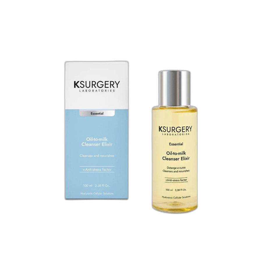 KSurgery Oil to Milk Cleanser Elixir reinigingsolie 100 ml, vrijstaand product