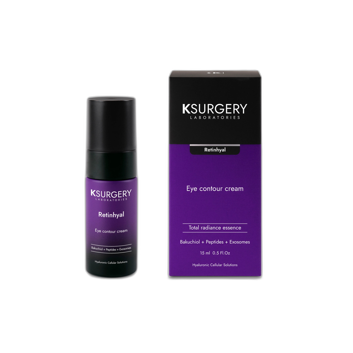 KSurgery Retinhyal Eye Contour Cream oogcontourcrème 15 ml, vrijstaand product