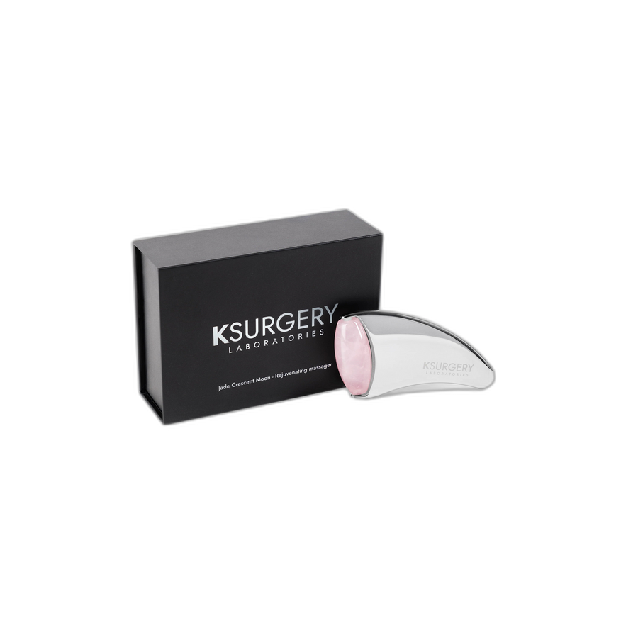 KSurgery Retinhyal Jade Crescent Moon jade gezichtsroller 1 stuk, vrijstaand product