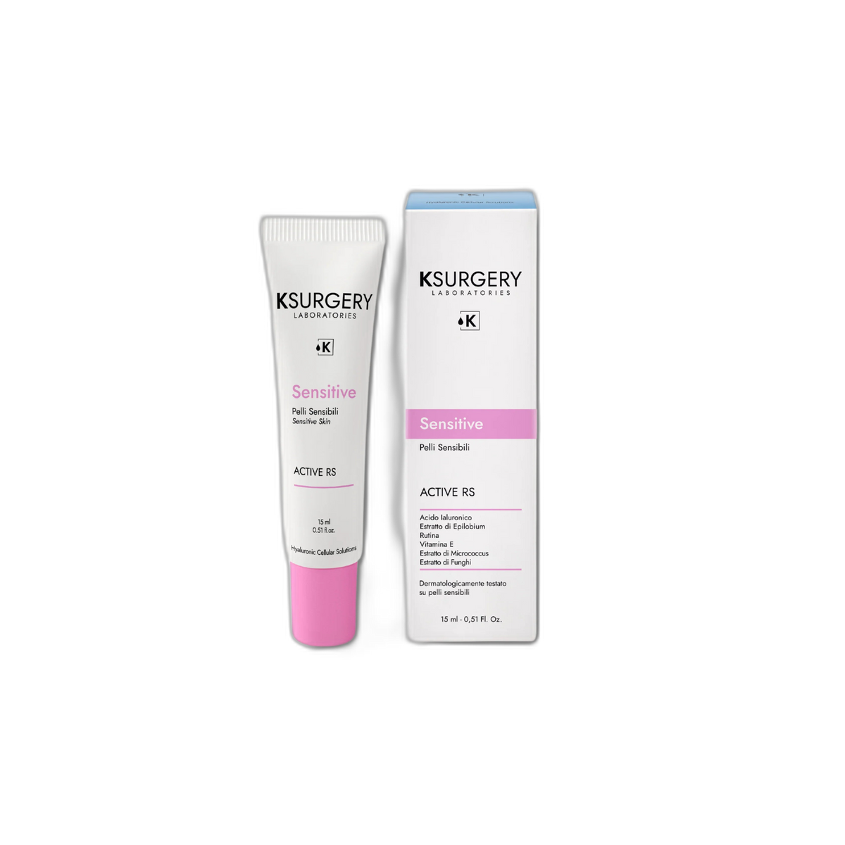 KSurgery Sensitive Active RS SOS-verzorging 15 ml, vrijstaand product