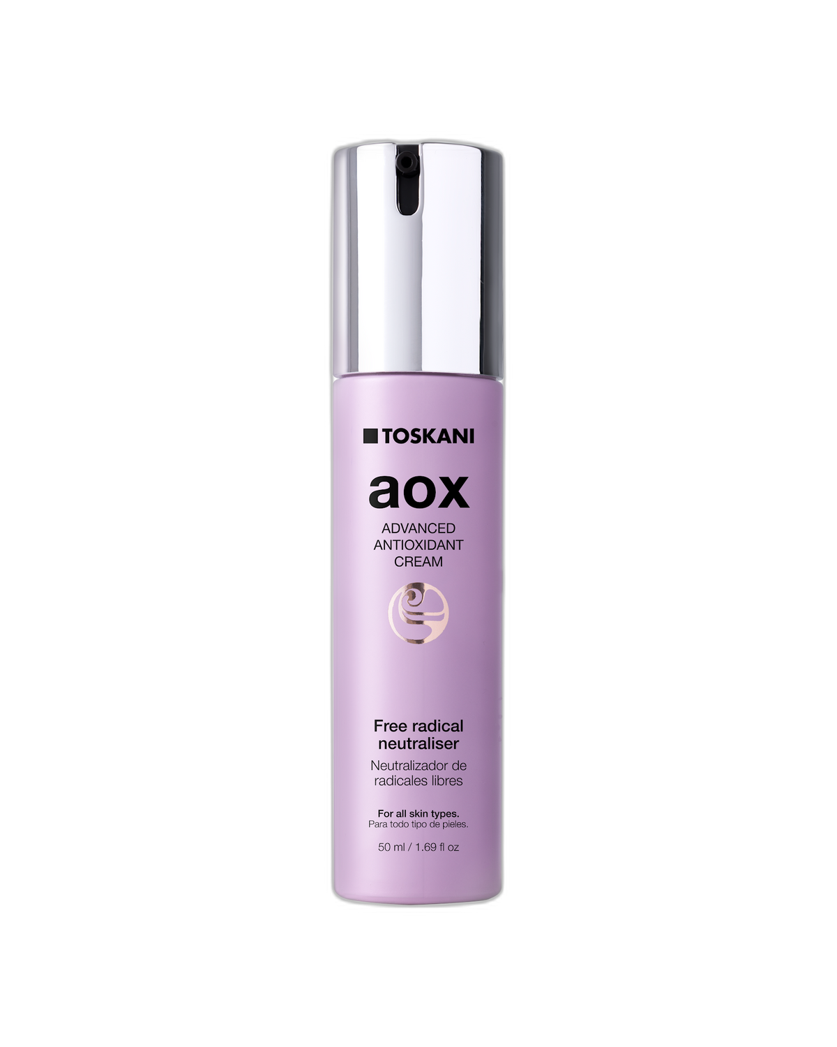 Toskani AOX Advanced Antioxidant Cream — 50 ml, vrijstaand product