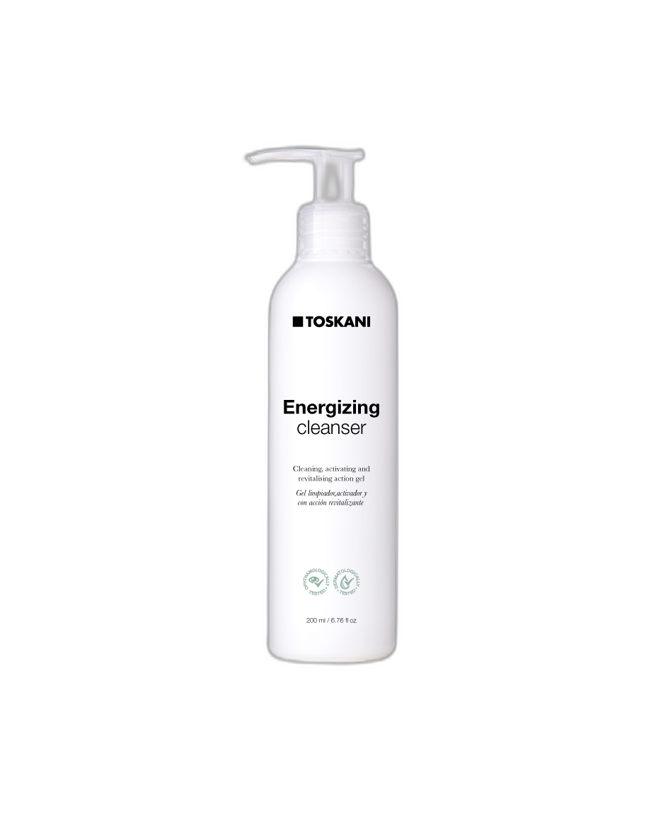 Toskani Energizing Cleanser — 200 ml, vrijstaand product