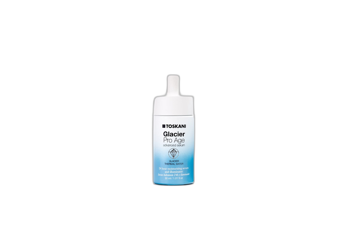 Toskani Glacier Pro Age Advanced Serum — 30 ml, vrijstaand product