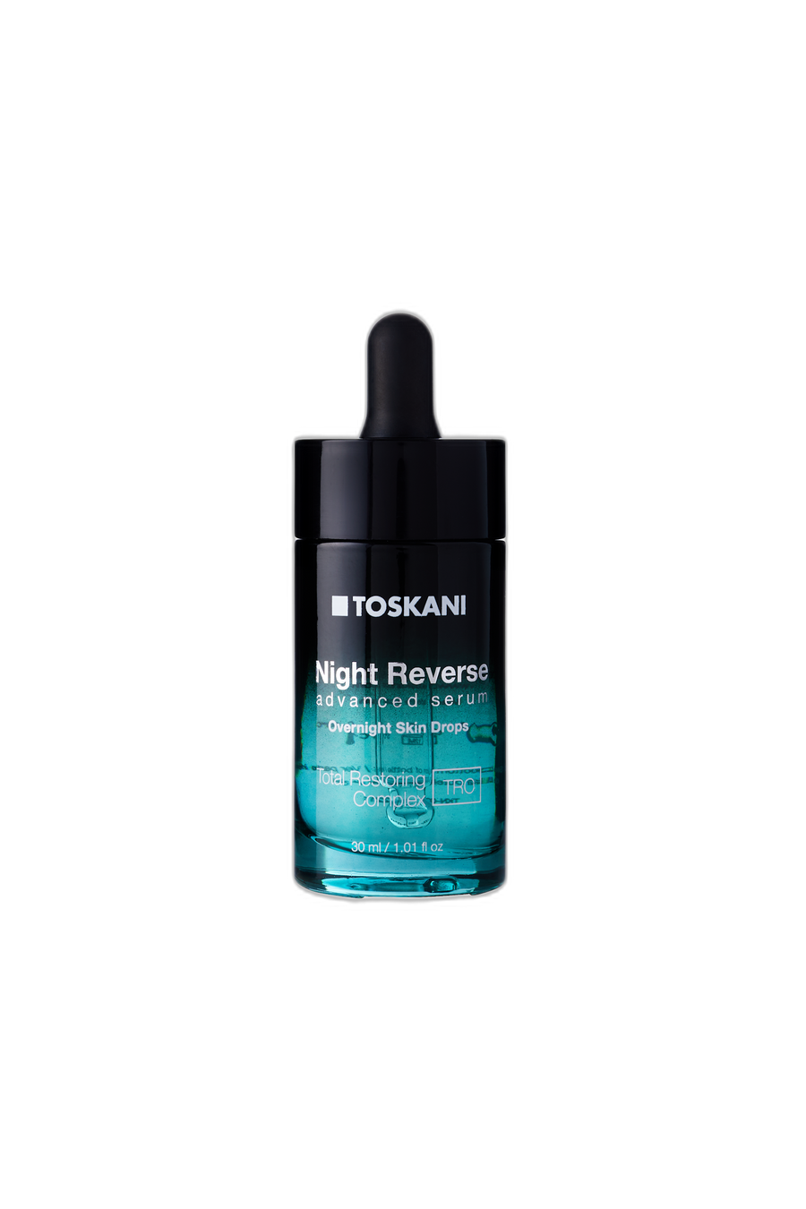 Toskani Night Reverse Advanced Serum — 30 ml, vrijstaand product