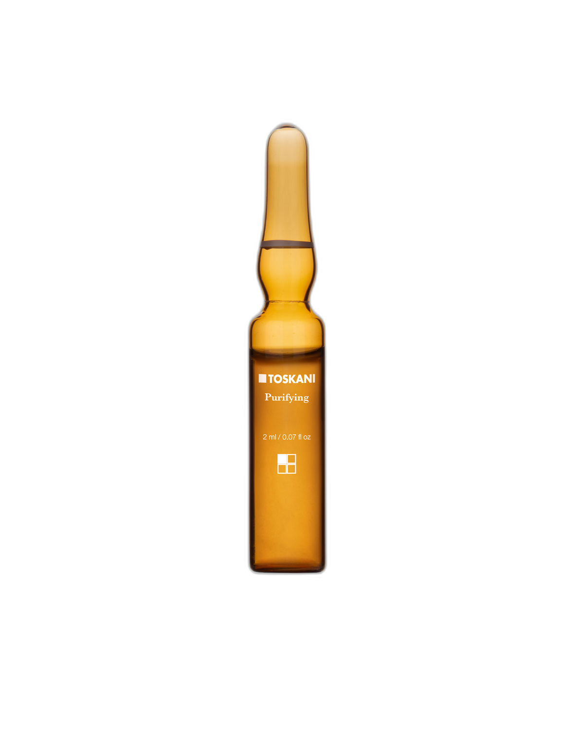 Toskani Purifying Ampullen — 15 x 2 ml, vrijstaand product