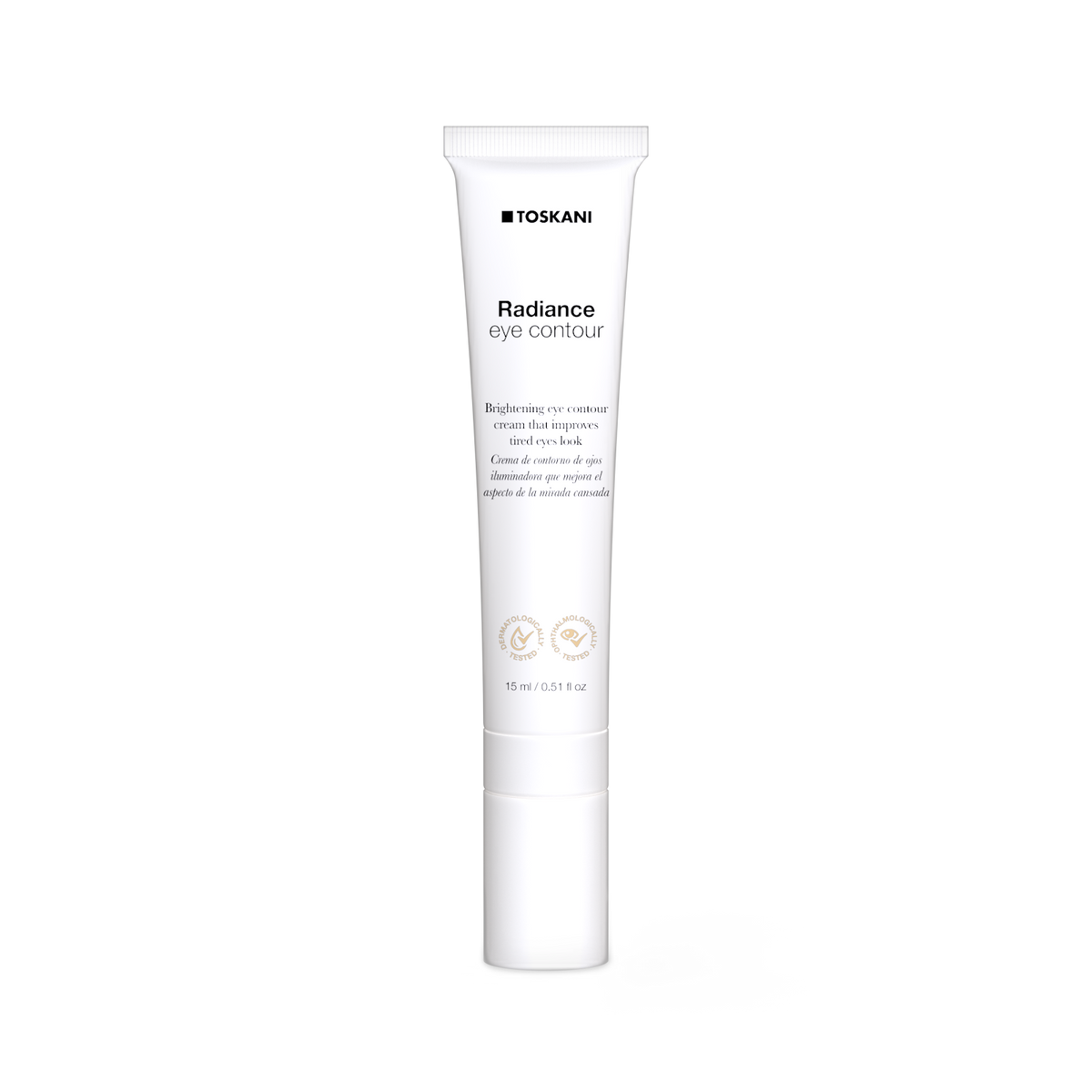 Toskani Radiance Eye Contour — 15 ml, vrijstaand product
