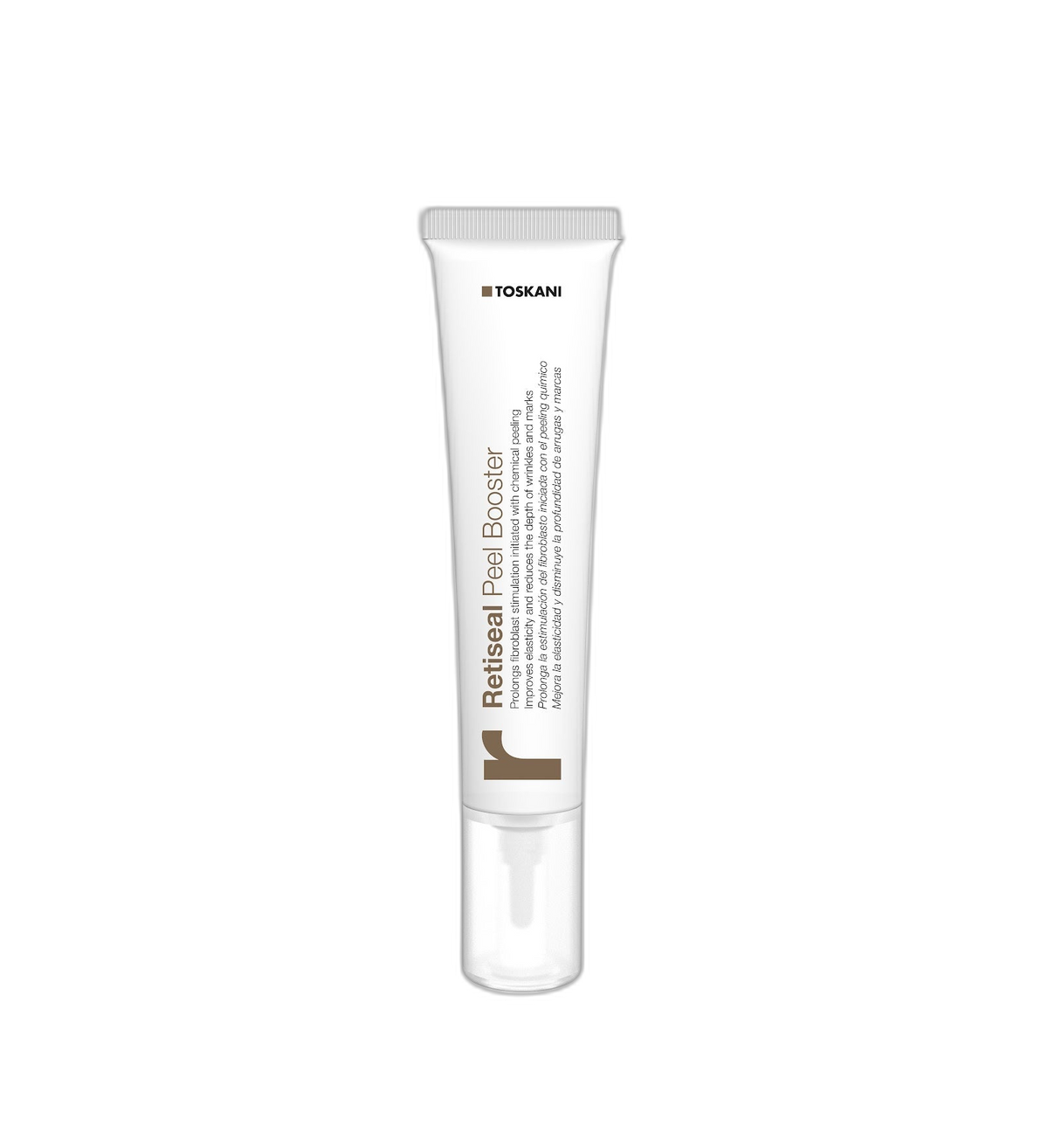 Toskani Retiseal Peel Booster — 15 ml, vrijstaand product